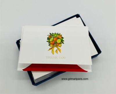Coffret Bouquet de fleurs Thank you